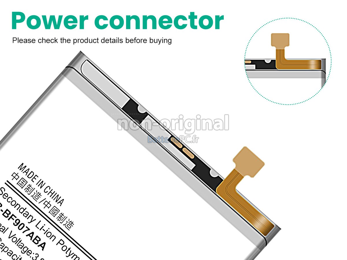 batterie pour Samsung EB-BF907ABA