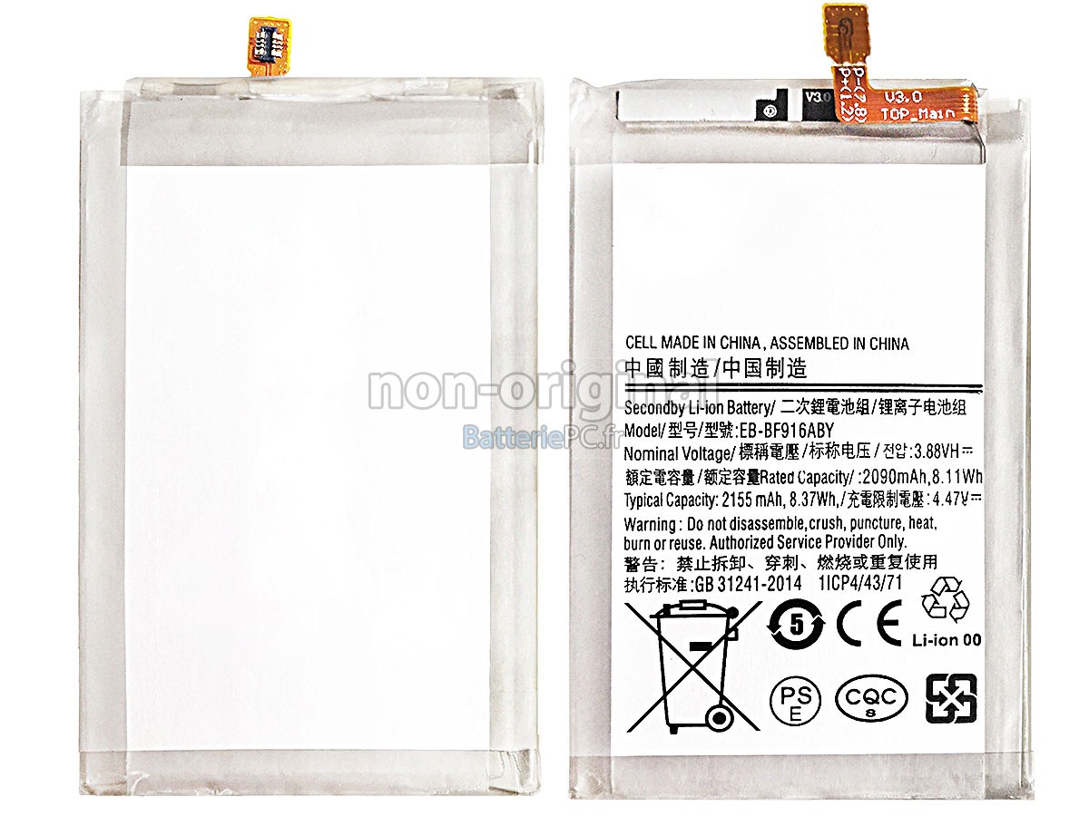 batterie pour Samsung EB-BF916ABY