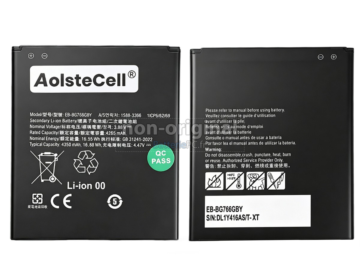 batterie pour Samsung EB-BG766GBY