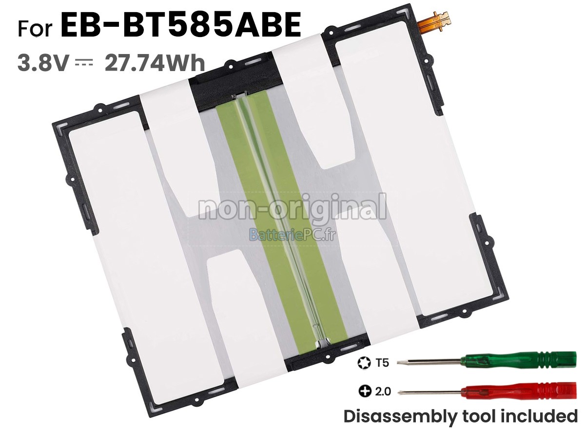 batterie pour Samsung SM-T587
