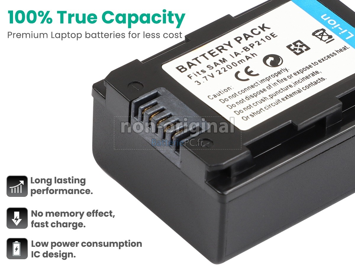 batterie pour Samsung HMX-F920