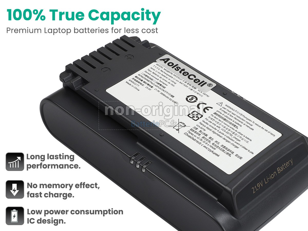 batterie pour Samsung VS20T7511T5/AA