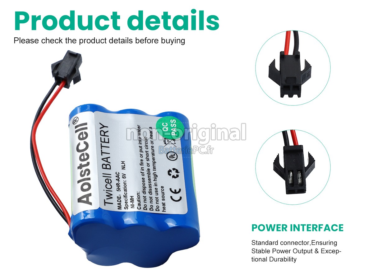 batterie pour Sanyo MDF-U537D