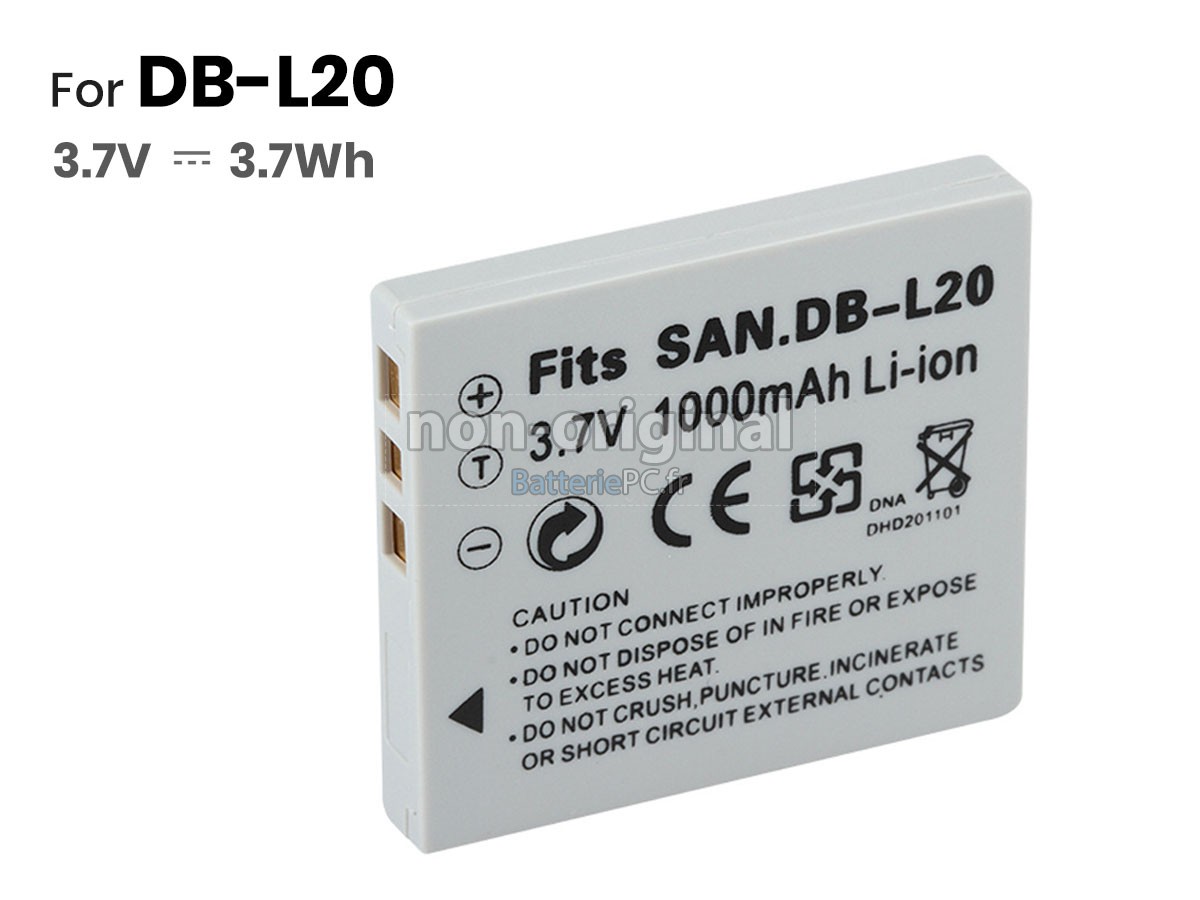 batterie pour Sanyo XACTI DSC-E6