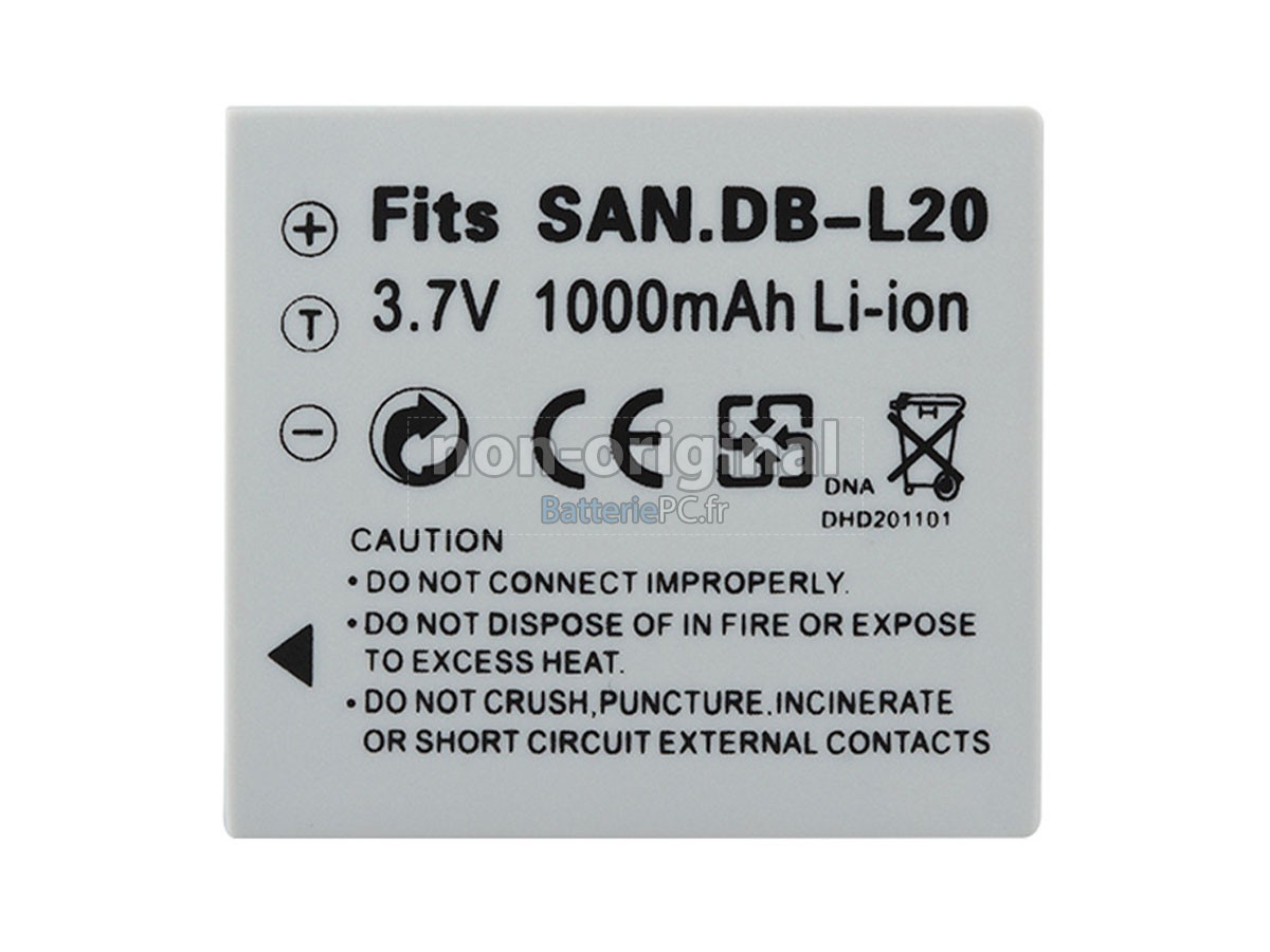 batterie pour Sanyo XACTI DSC-E6