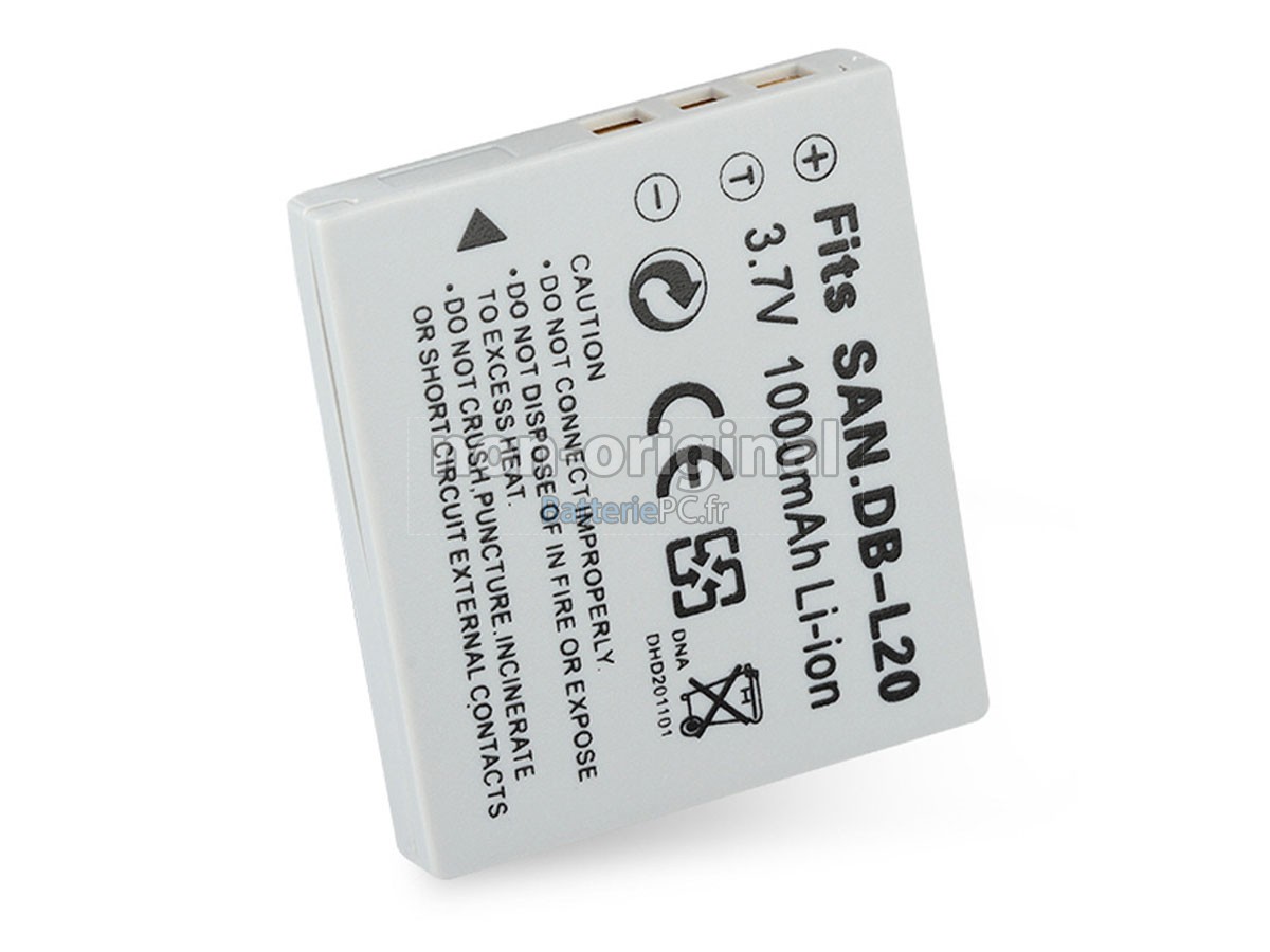 batterie pour Sanyo XACTI DSC-E6