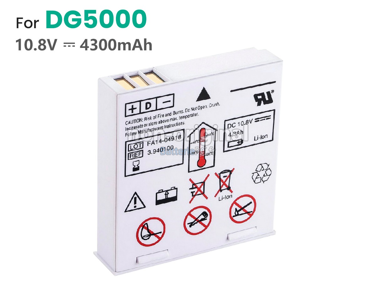 batterie pour Schiller DG5000