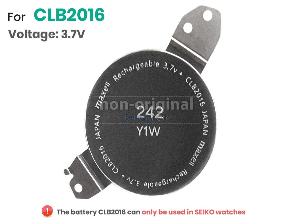 batterie pour SEIKO 7X52A