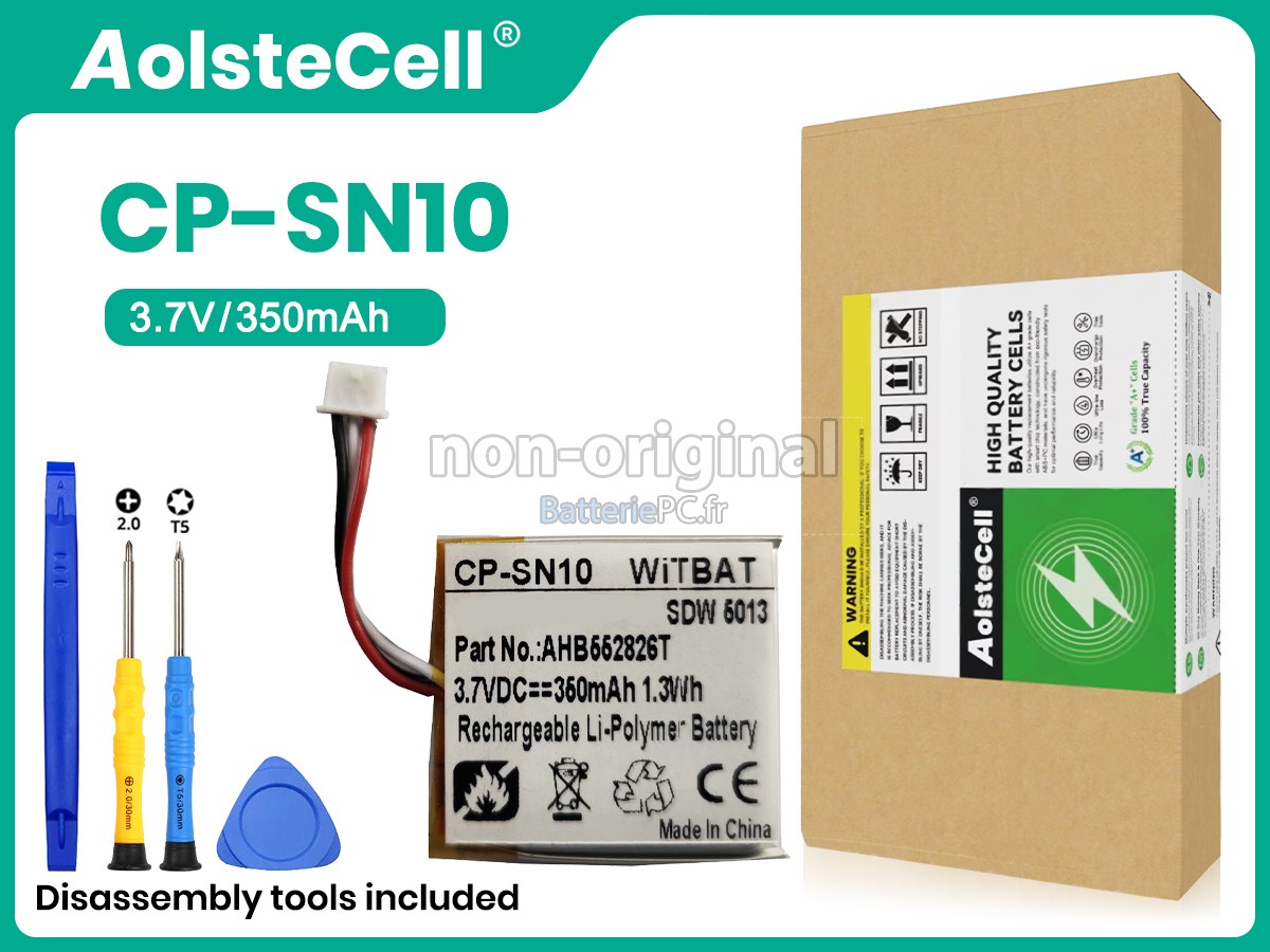 batterie pour Sennheiser GSP 500