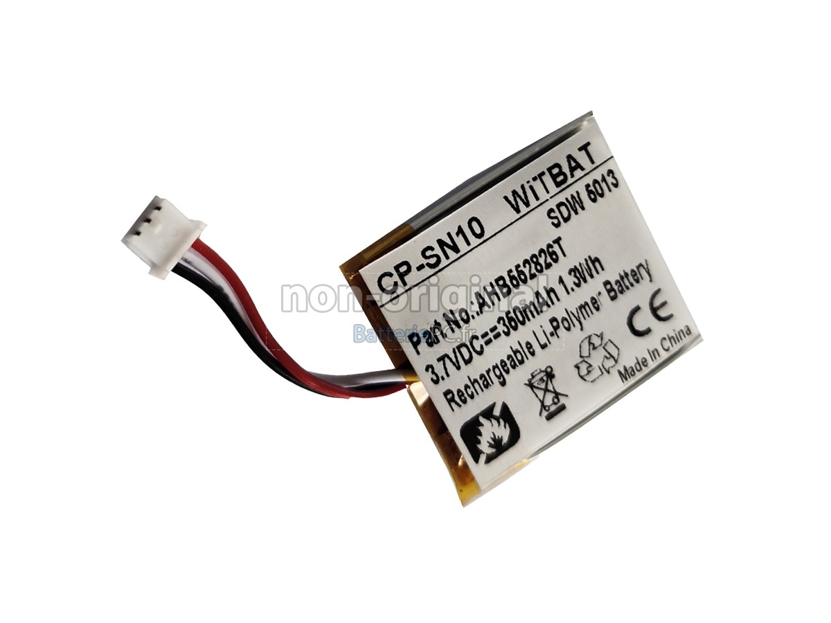 batterie pour Sennheiser GSP 500