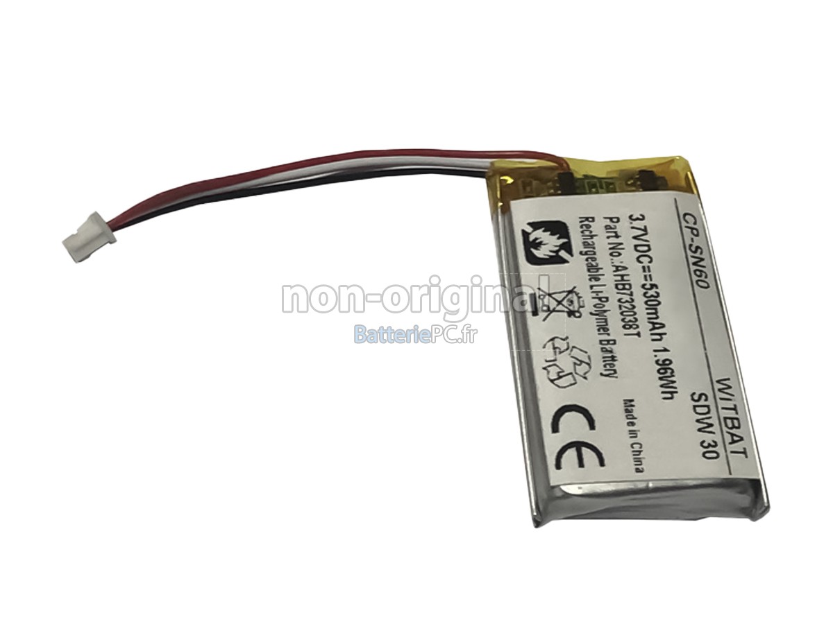 batterie pour Sennheiser SDW 60 HS