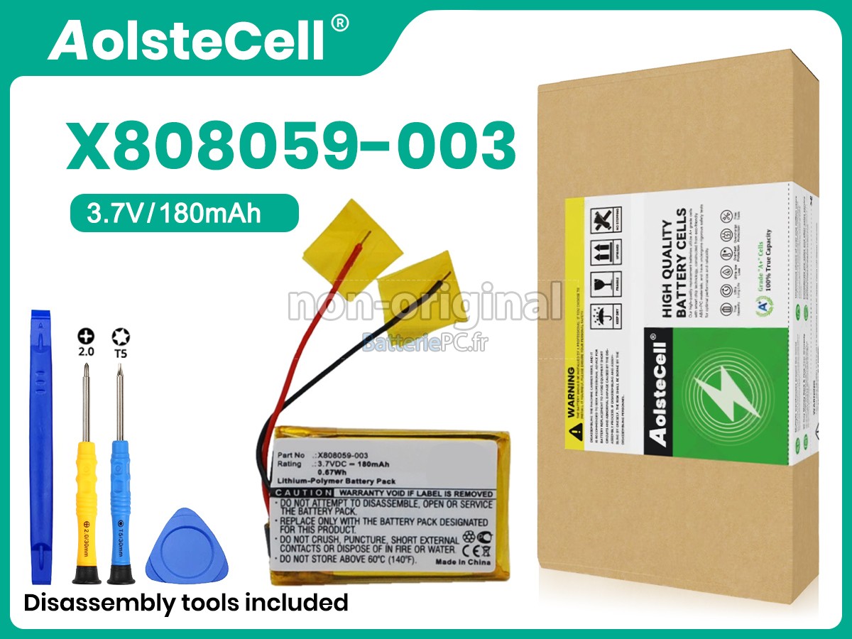 batterie pour Sennheiser X808059-003