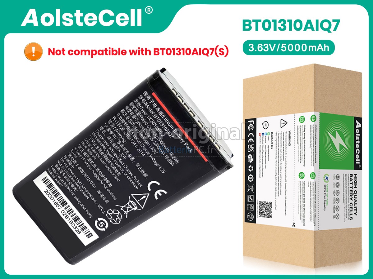 batterie pour Seuic BT01310AIQ7