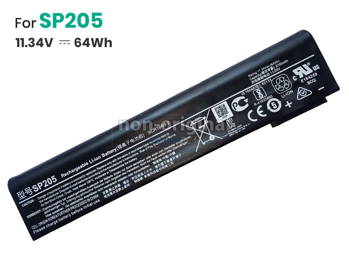 batterie pour Siemens SP206