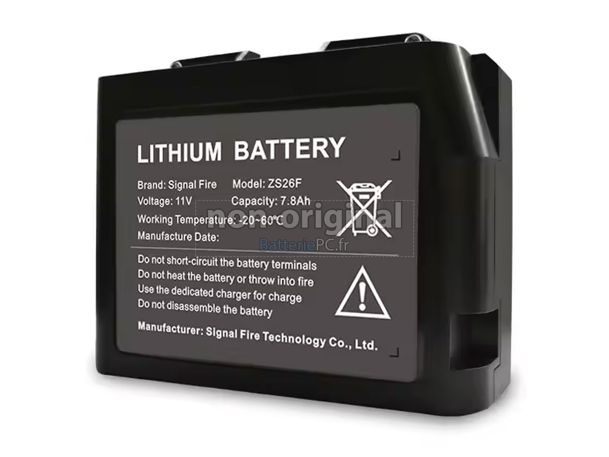 batterie pour Signal Fire ZS26F