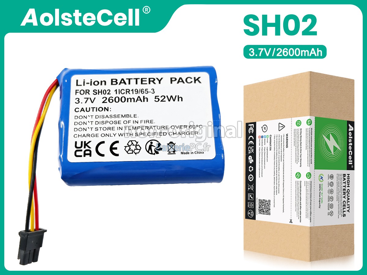 batterie pour Simplehuman SH02