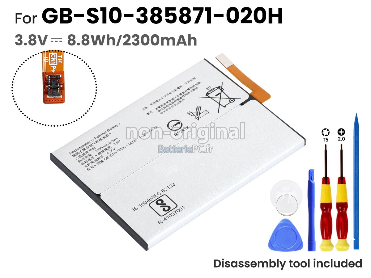 batterie pour Sony XPERIA XA1