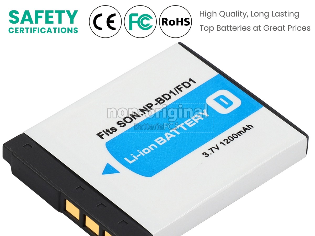 batterie pour Sony NP-BD1