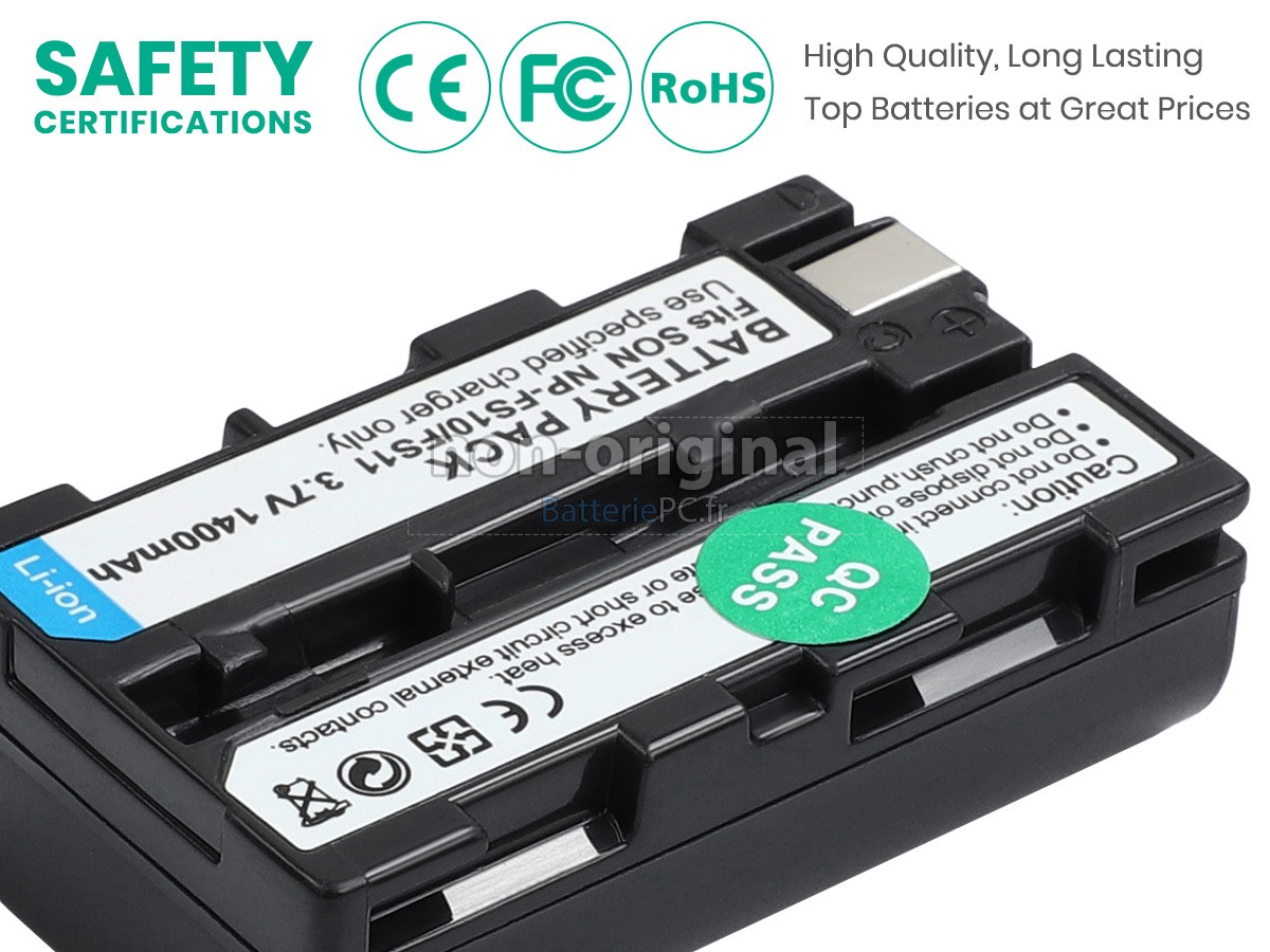 batterie pour Sony DSC-F55V