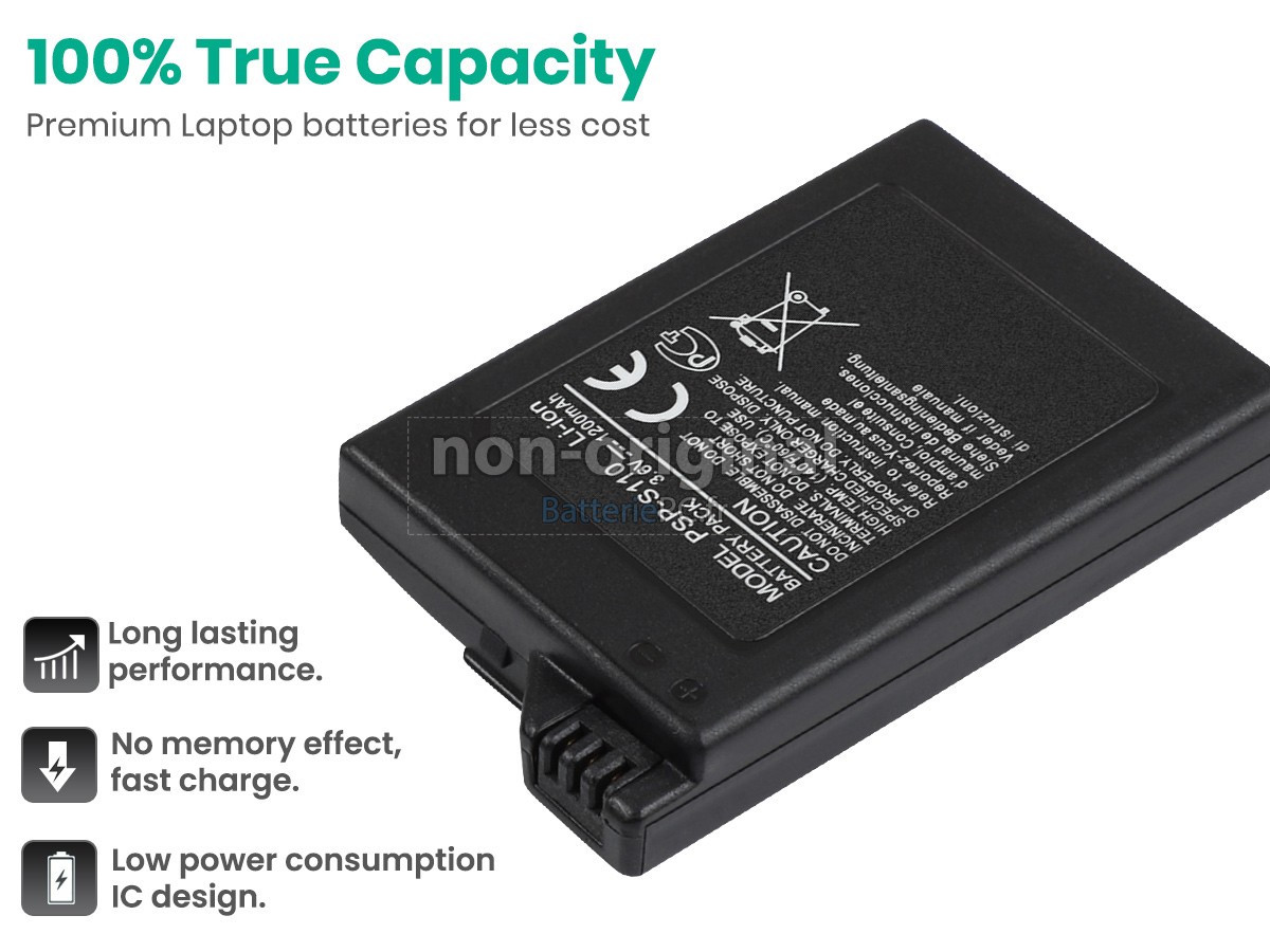 batterie pour Sony PSP-3008