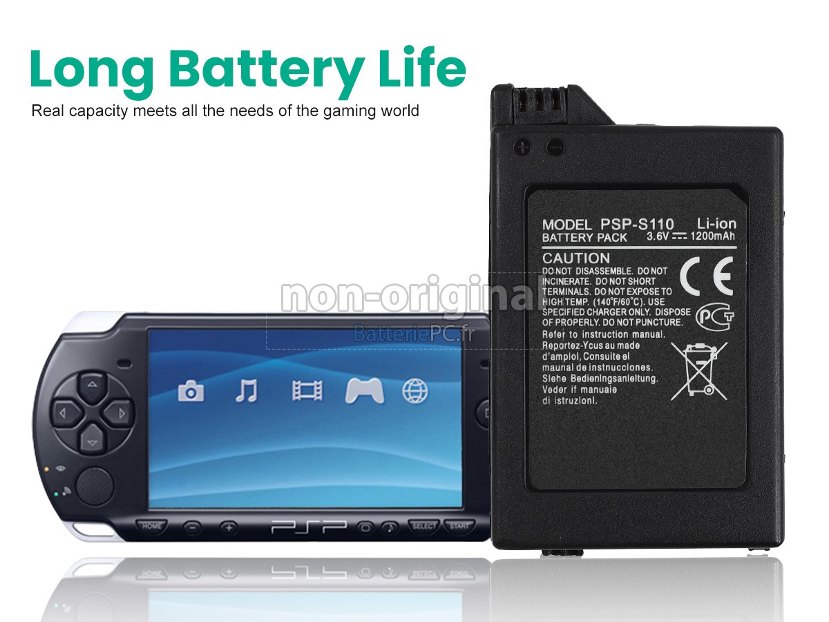 batterie pour Sony PSP-3008