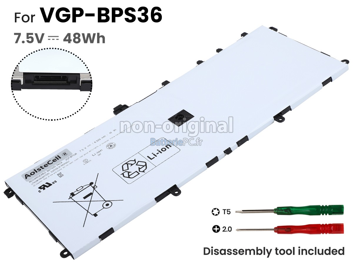 batterie pour Sony SVD13217PGB