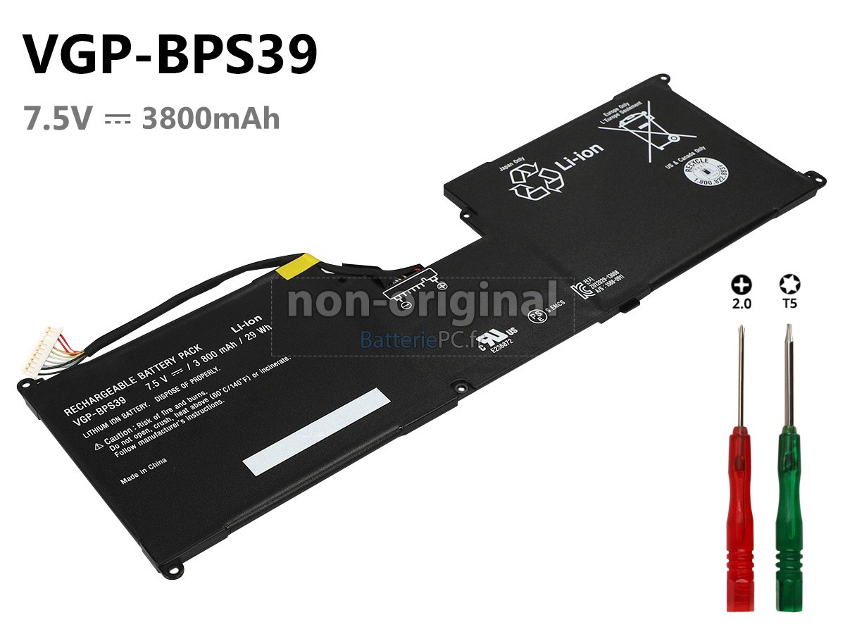 batterie pour Sony VAIO SVT11215CGW