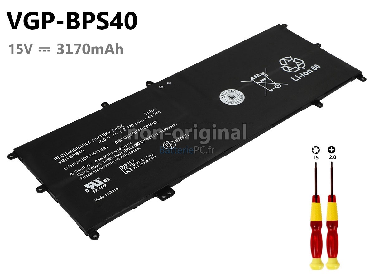 batterie pour Sony VAIO SVF14N2J2RS