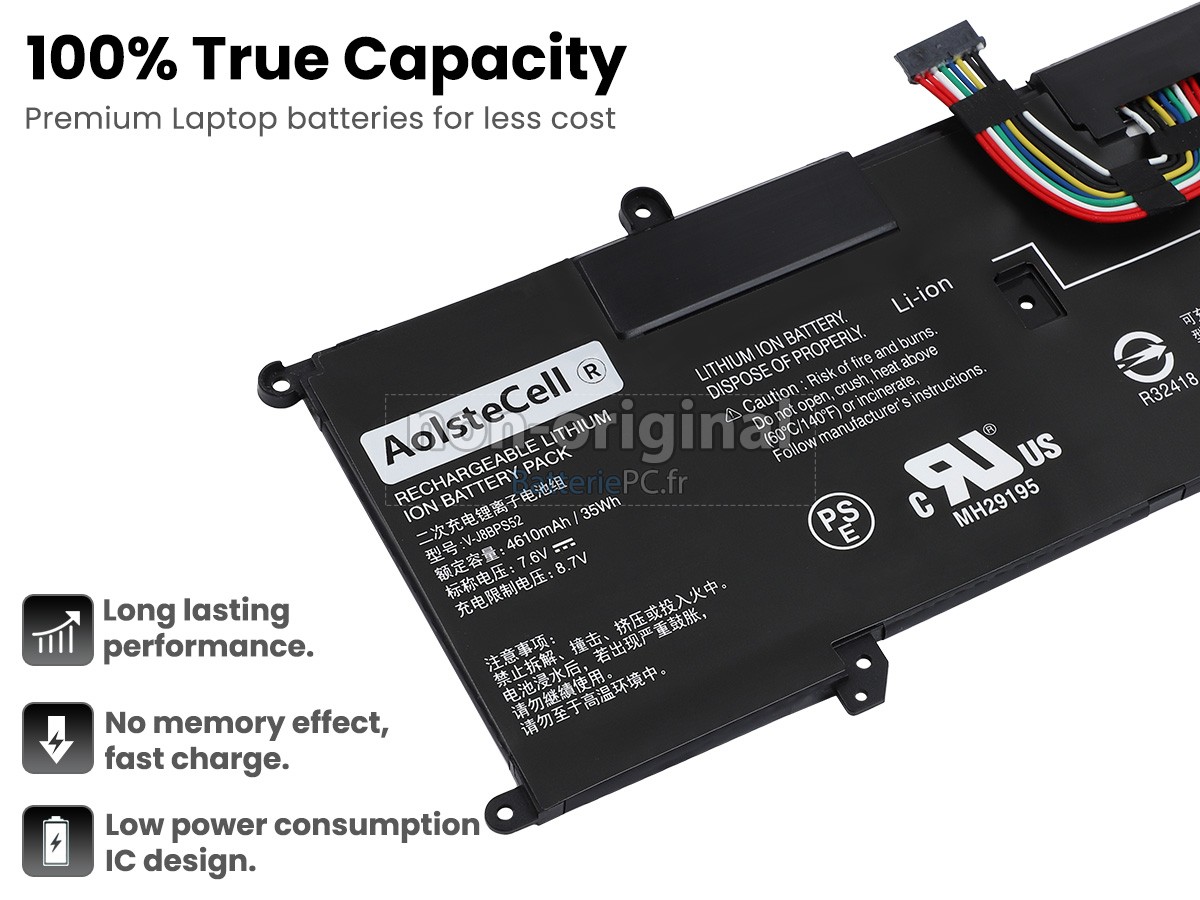 batterie pour Sony VJS14190511B