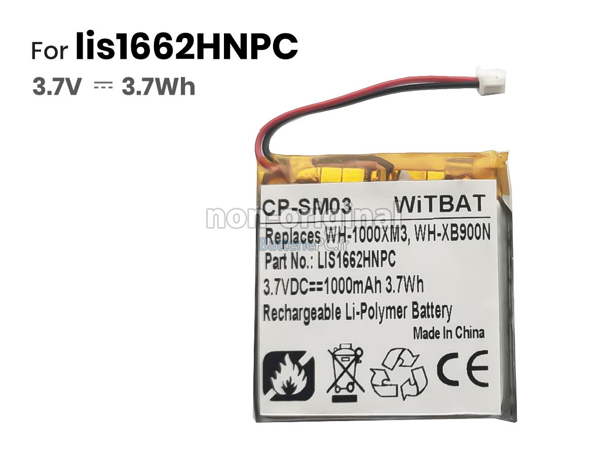 batterie pour Sony 1588-0911