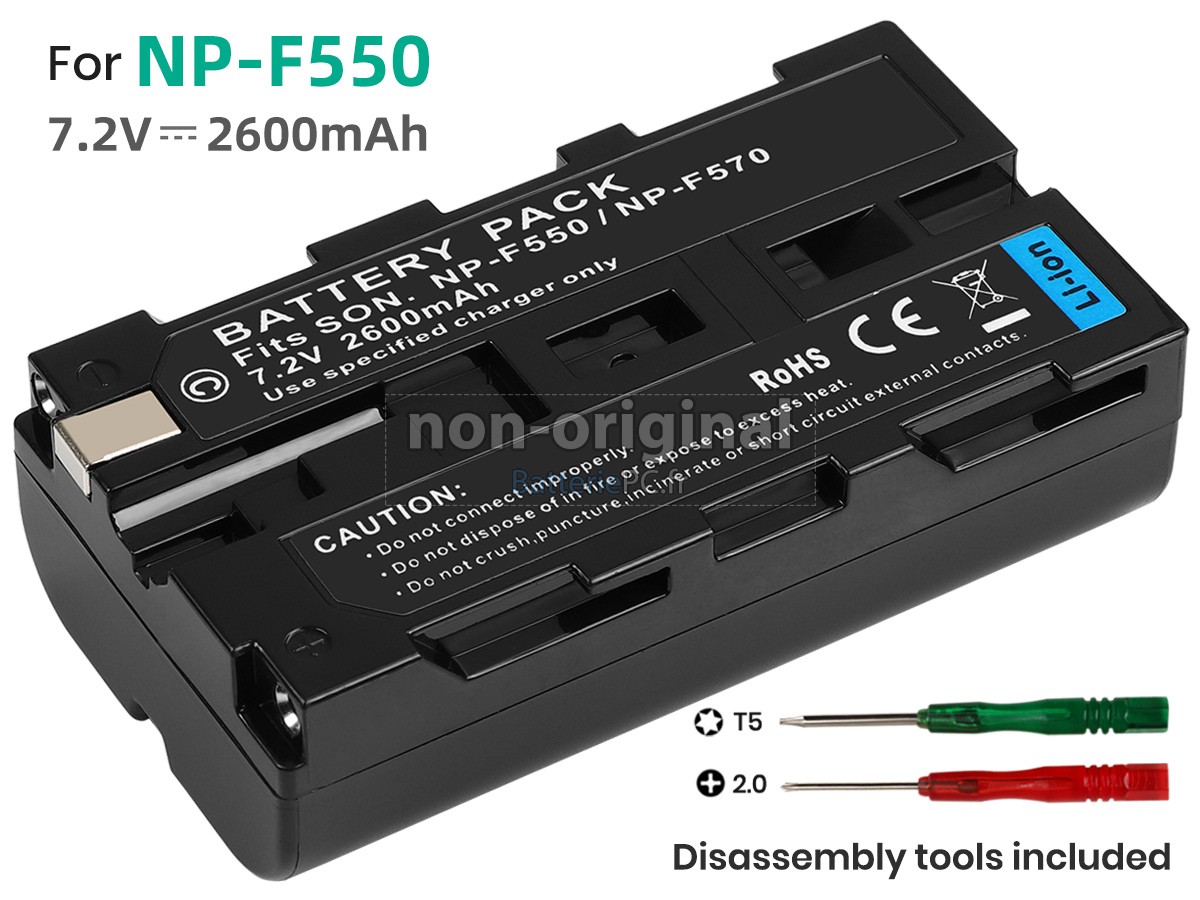 batterie pour Sony NP-F550