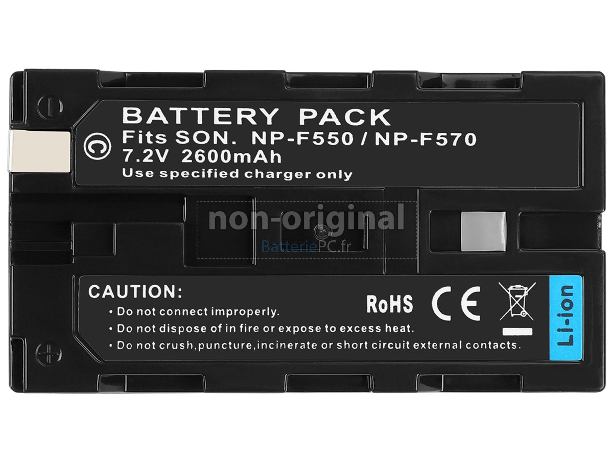 batterie pour Sony NP-F550
