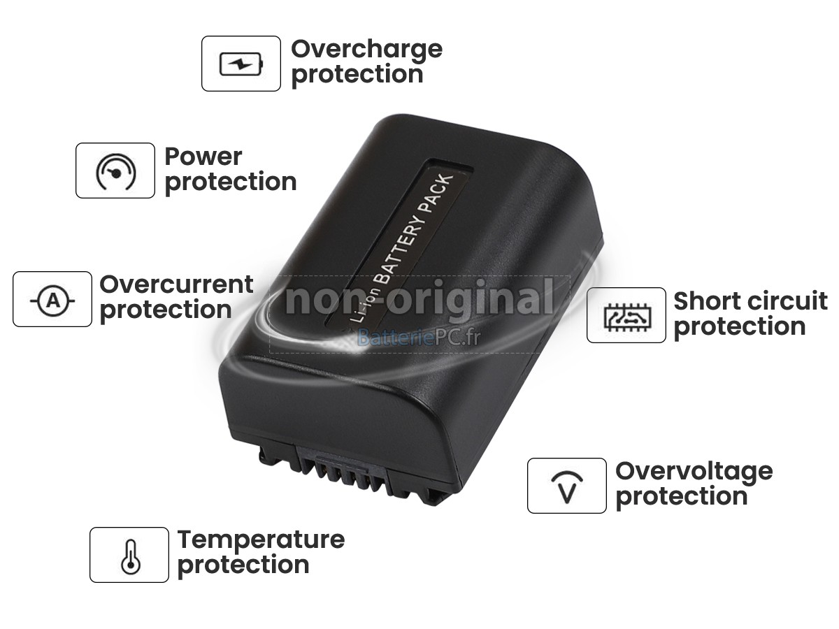 batterie pour Sony FDR-AX45A