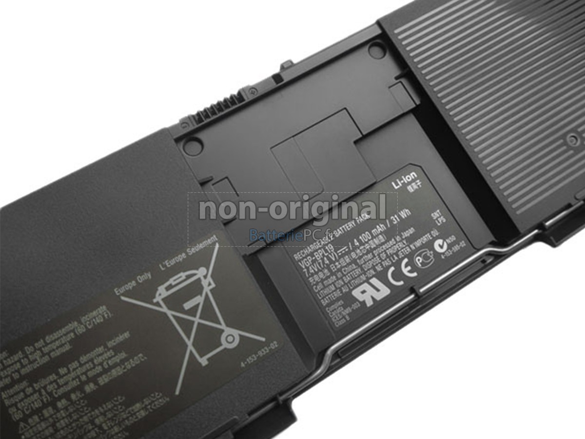 batterie pour Sony VGP-BPX19