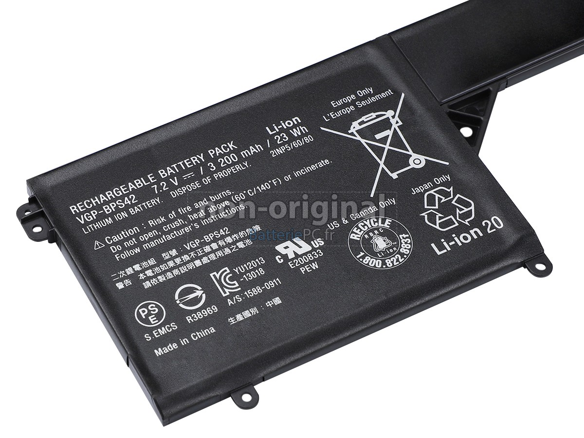 batterie pour Sony VAIO SVF11NA1GL