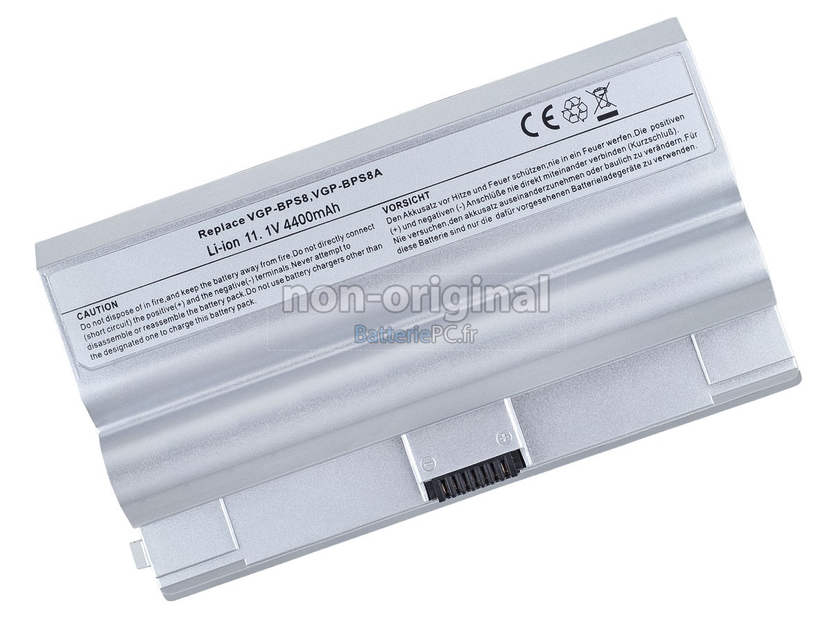 batterie pour Sony VAIO VGN-FZ190E