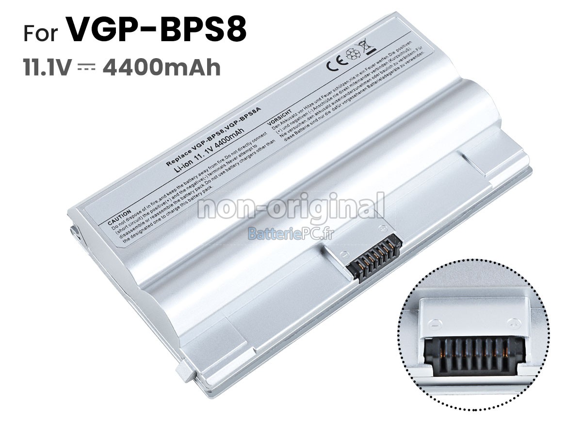batterie pour Sony VAIO VGN-FZ190E