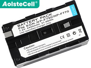 batterie pour pc portable Sony NP-F750