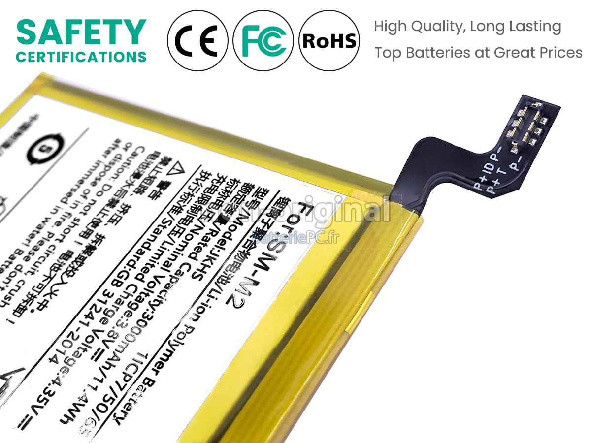 batterie pour Sunmi M2