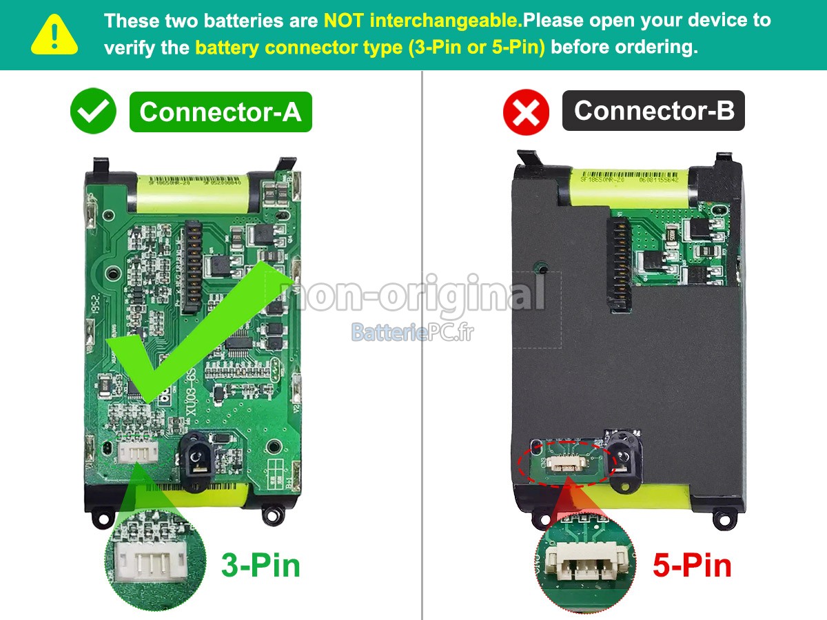 batterie pour SUPOR VCS63A-C10