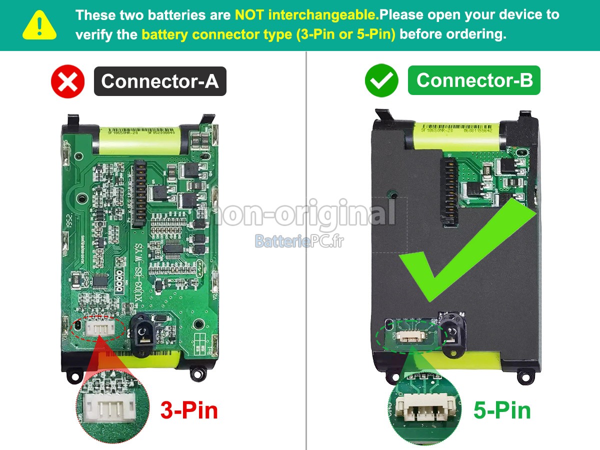 batterie pour SUPOR VCS63A-C10