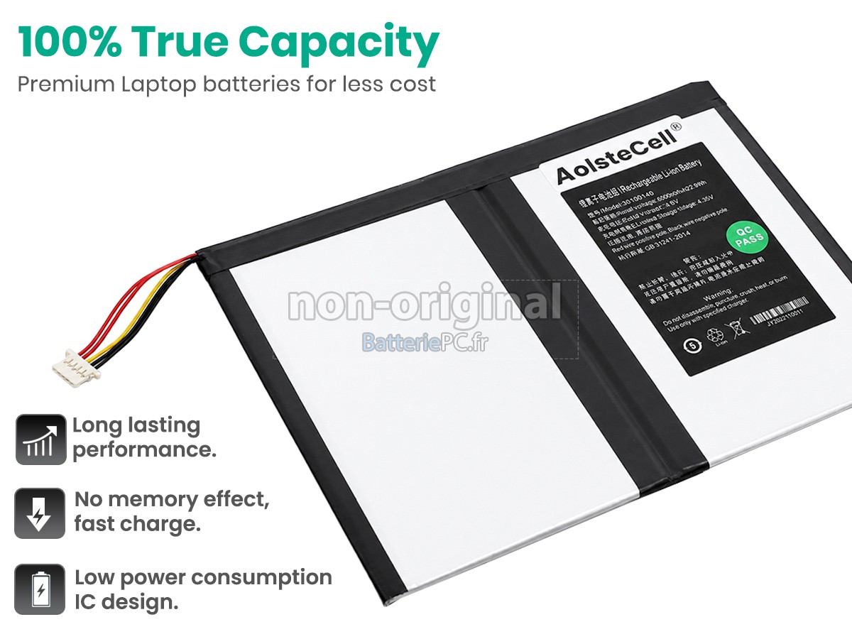 batterie pour Teclast 30100140