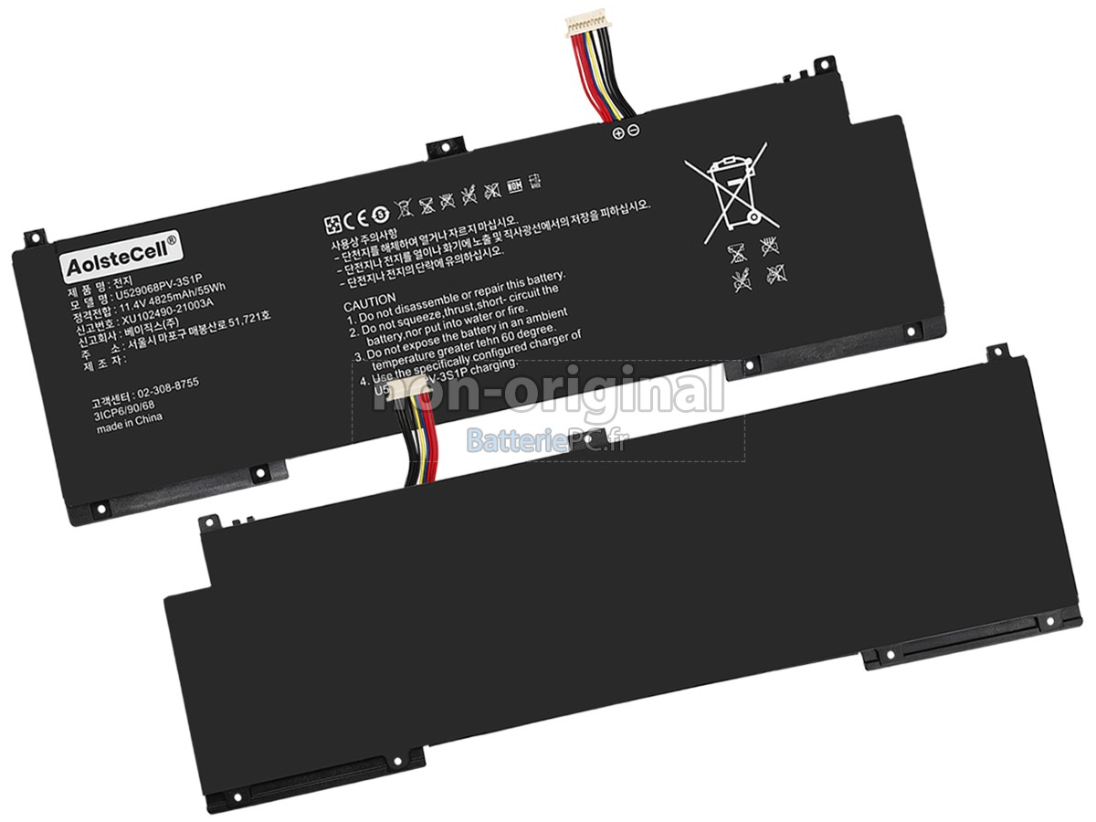 batterie pour Teclast U529068PV-3S1P