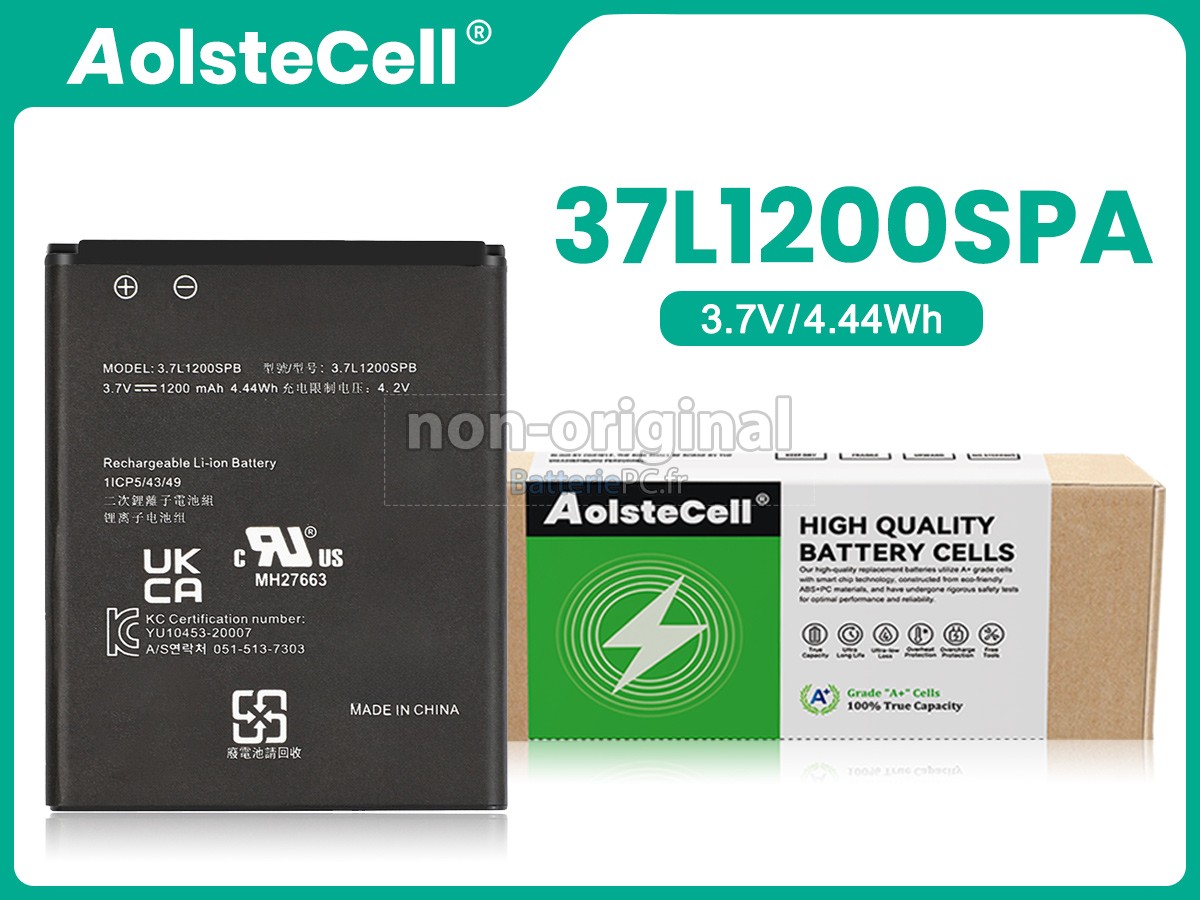batterie pour Texas Instruments 3.7L1200SP