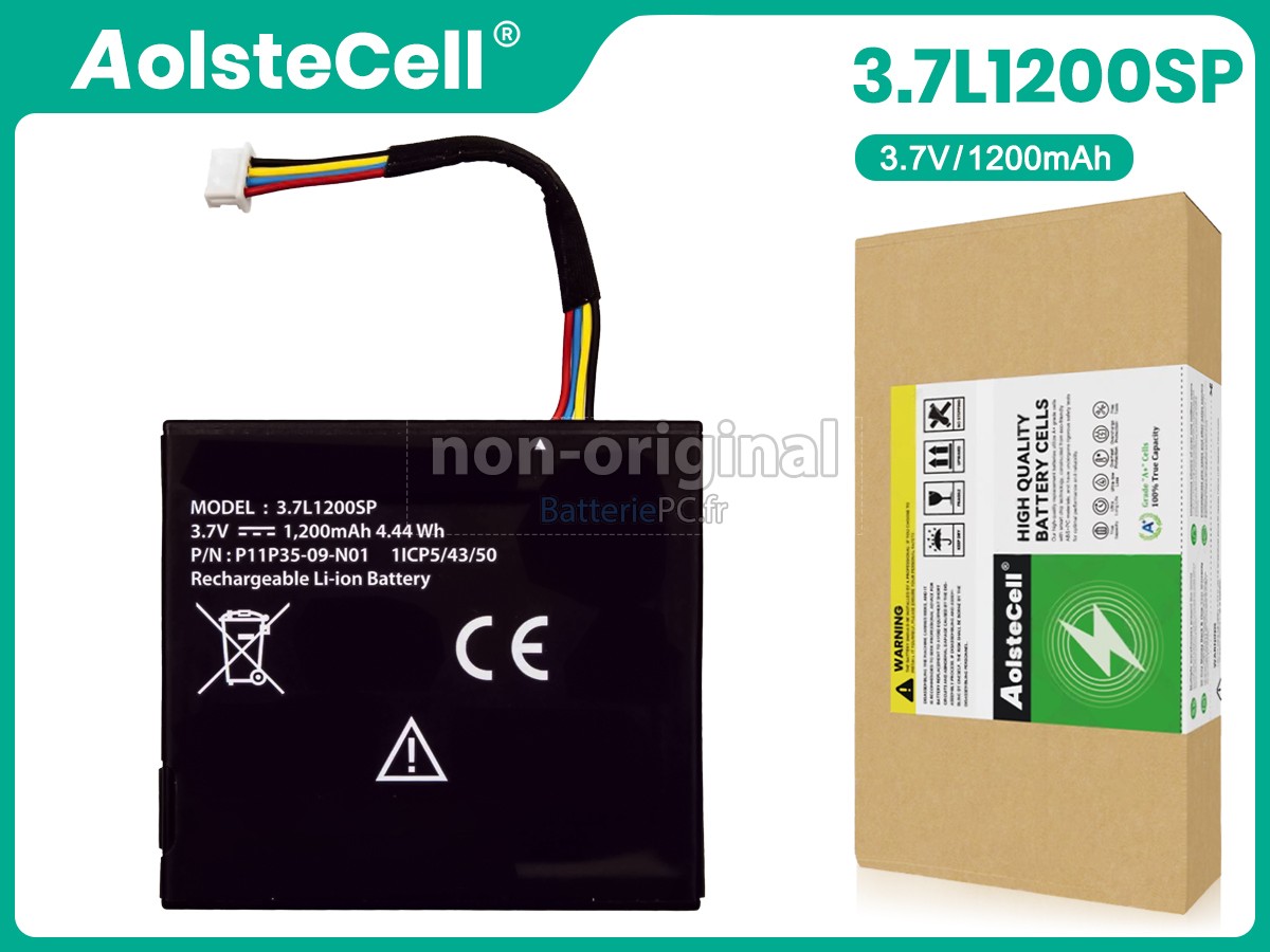 batterie pour Texas Instruments 3.7L1200SP
