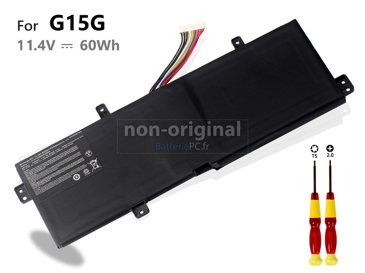 batterie pour Thunderobot G15G(3ICP6/67/94)