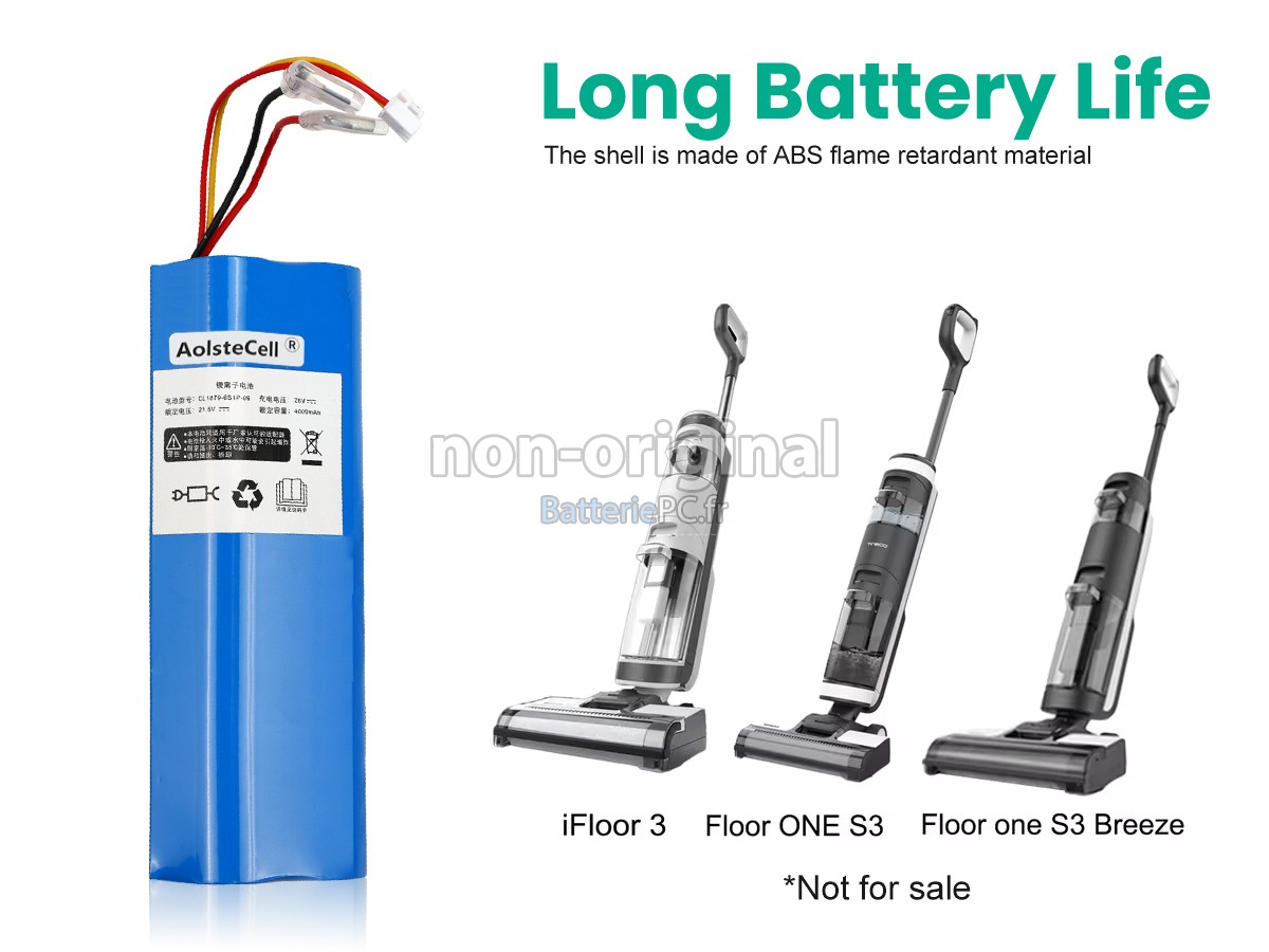 batterie pour Tineco IFLOOR 3