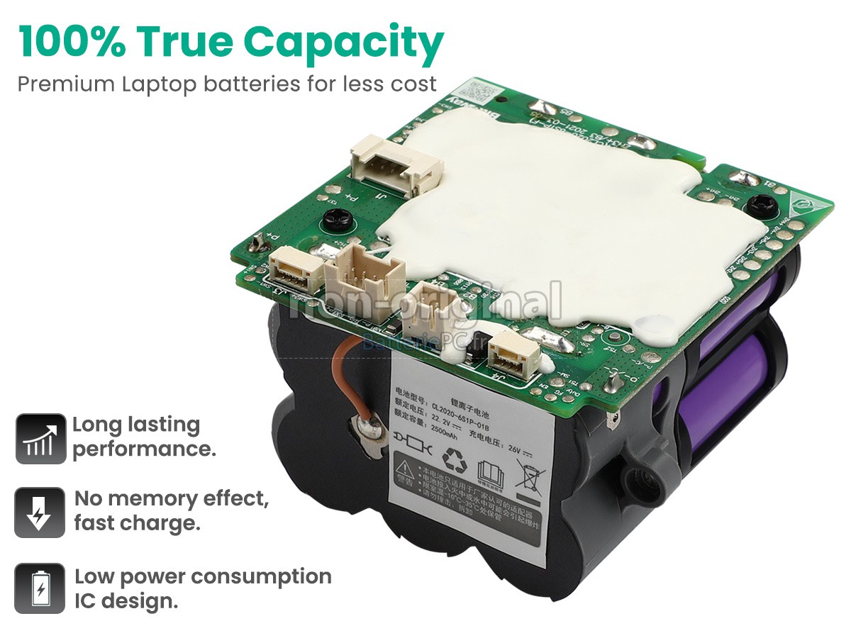 batterie pour Tineco FW18020ECN