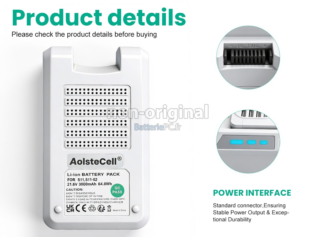 batterie pour Tineco PURE ONE S11