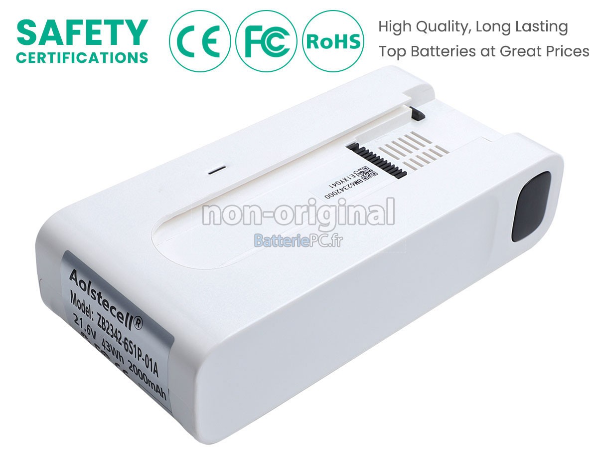 batterie pour Tineco ZB2342-6S1P-01A